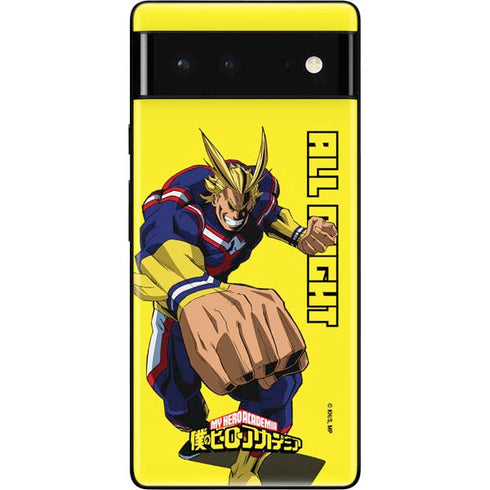 My Hero Academia All Might Season 5 Google Pixel 6 Skin